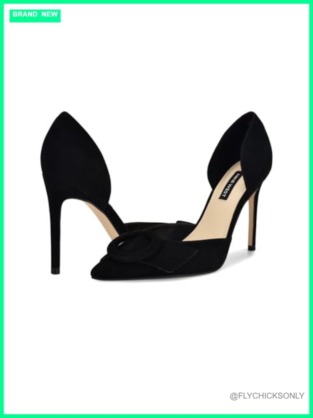 Pointy Toe Stiletto Heel Slip-On Dress Pumps Suede